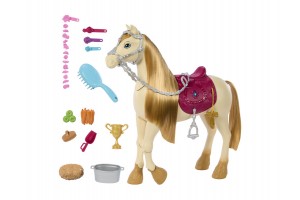 Barbie fenséges tornádó paripa - játék kép