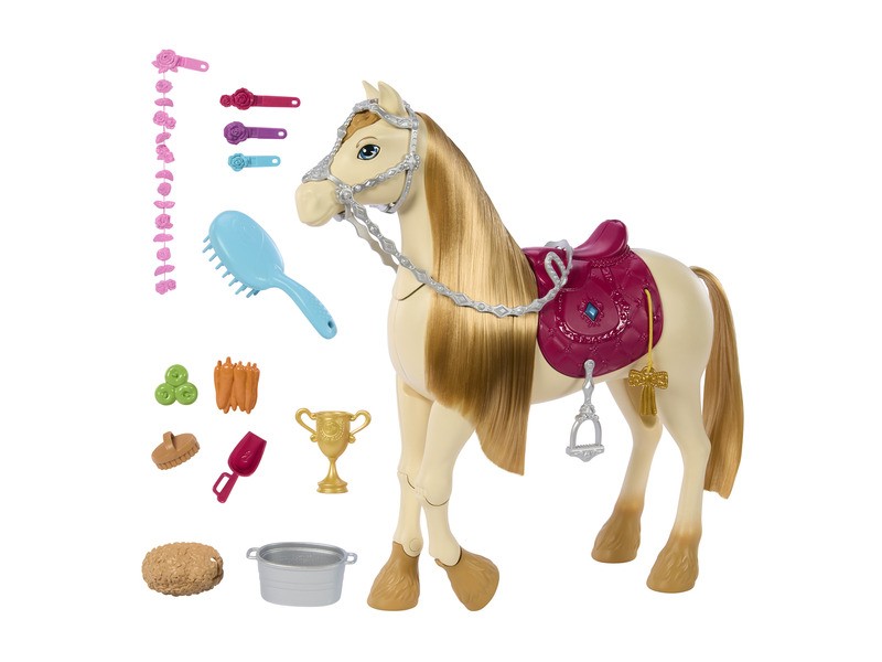 Barbie fenséges tornádó paripa - játék kép