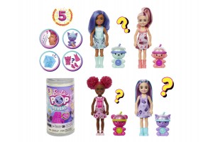 Barbie Slime Reveal Chelsea bubi-buli szett