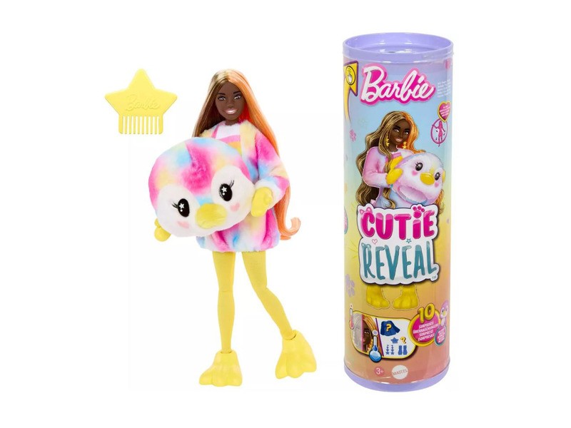 Barbie Cutie Reveal meglepetés pingvin baba