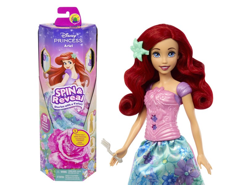 Disney hercegnők - Ariel meglepetés baba