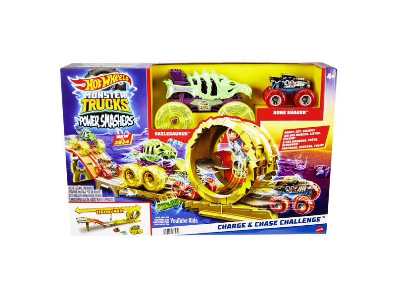 Hot Wheels Monster Trucks Power Smasher pályaszett