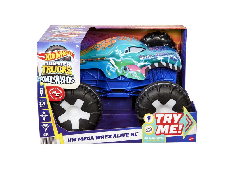 Hot Wheels Monster Trucks Mega Wrex távirányítós autó