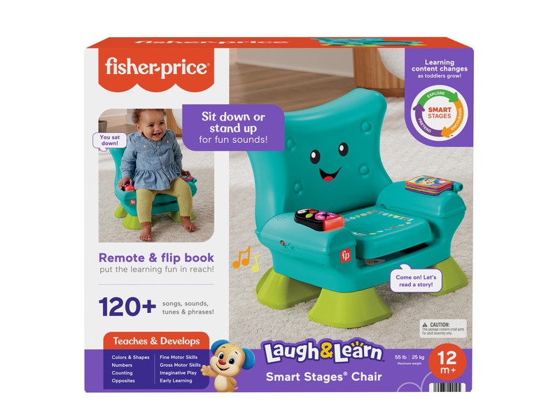 Fisher-Price kacagj és fejlődj tanuló kisszék