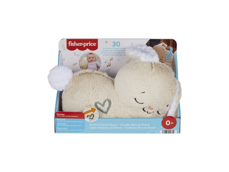 Fisher-Price Sensimals altató nyuszi - puha plüss