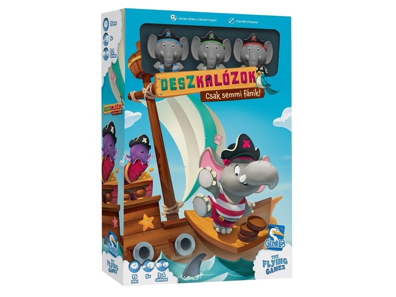 Deszkalózok – Csak semmi fánik! játék doboza