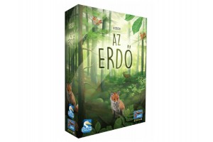 Az erdő társasjáték - doboz és játékelemek