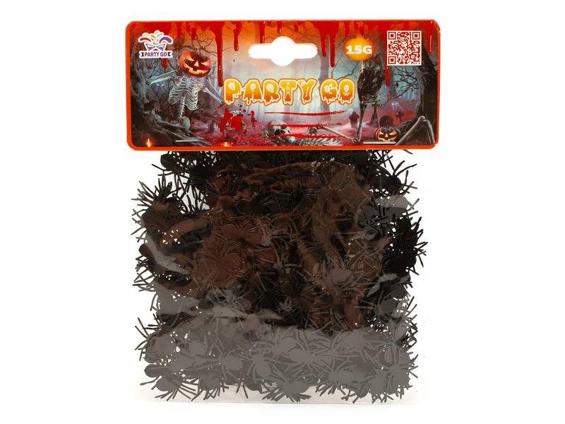 Halloween pók dekoráció - ijesztő pók