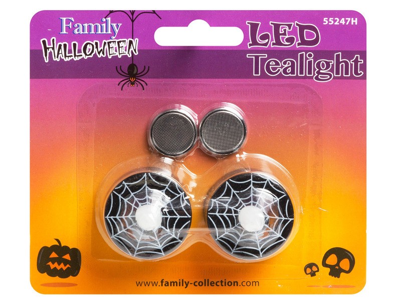 Halloween teamécses - kétféle minták