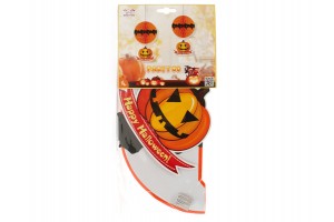 Halloween tök dekoráció (1 db)