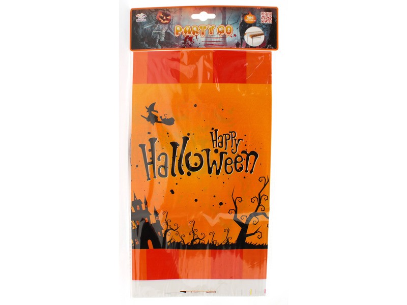 Halloween asztalterítő 108x180 cm - tökös minta
