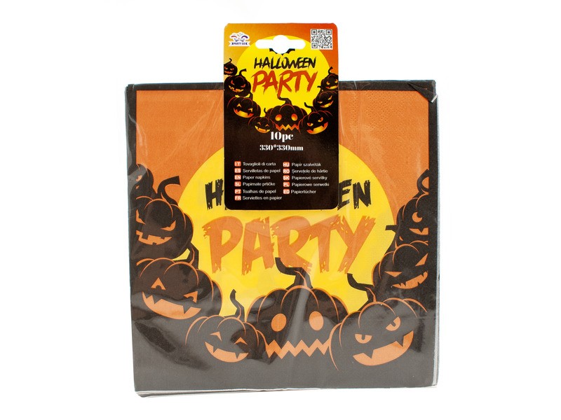 Halloween szalvéta 10 db 33 cm