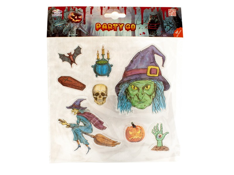 Halloween matrica - többféle minták