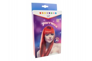 Halloween paróka 50 cm - többféle