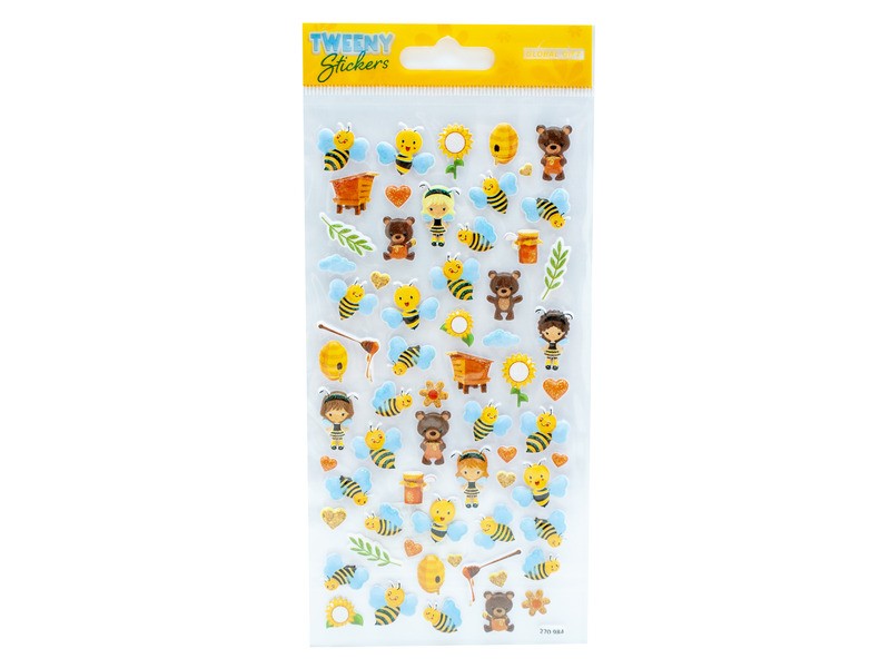 Tweeny többször használható matrica - többféle minta