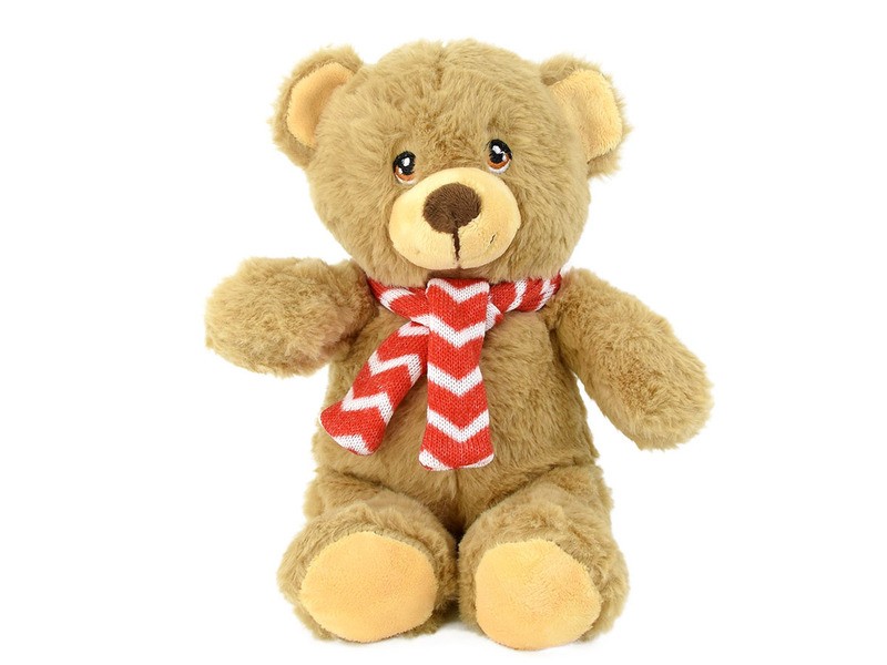 Keeleco Conker plüssmaci sállal — 20 cm