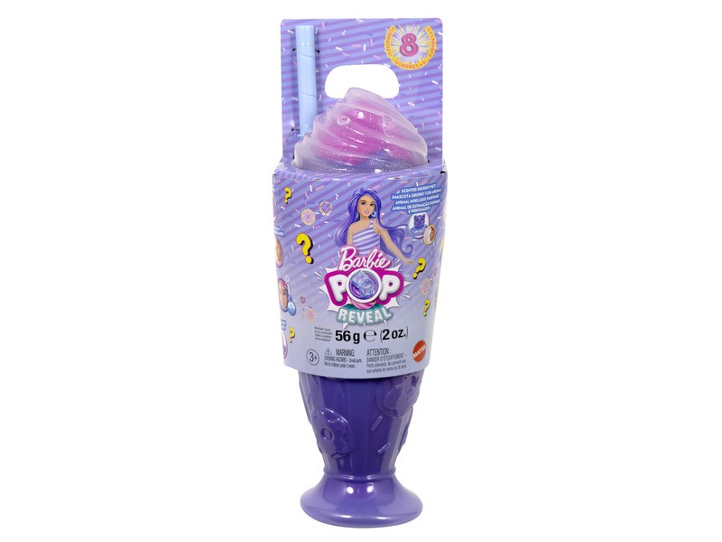 Barbie Slime Reveal illatos shaker - lila
