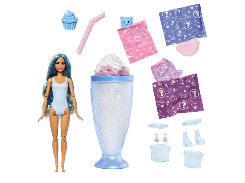 Barbie Slime Reveal illatos shaker (kék)