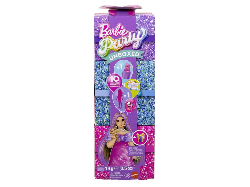 Barbie Party Reveal Glamour meglepetés szett - pink