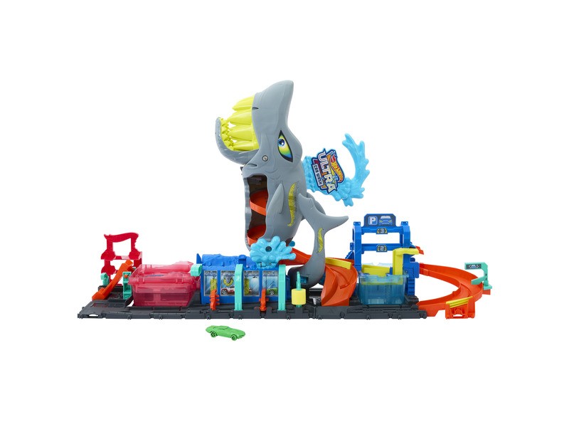 Hot Wheels cápás autómosó termékkép