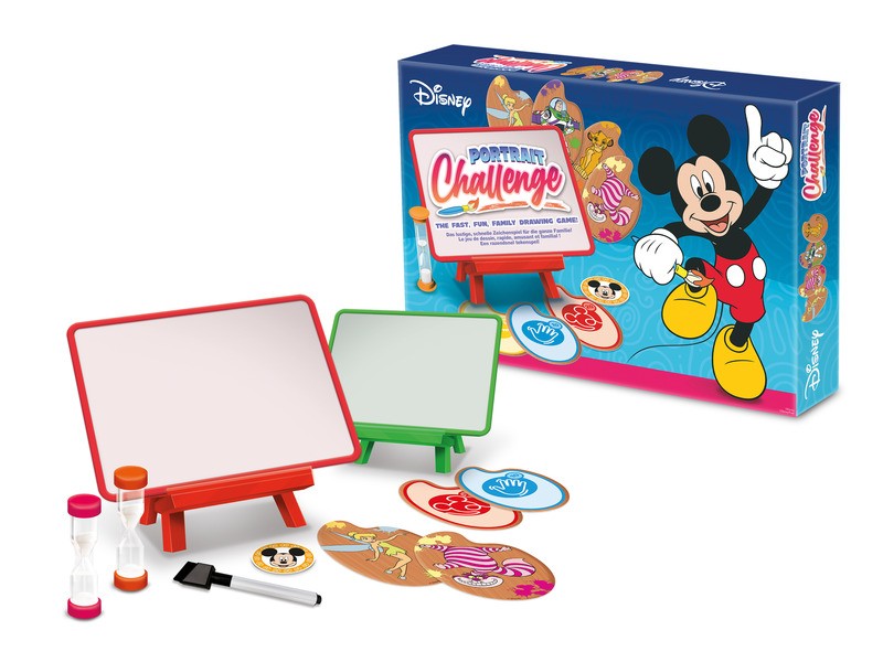 Disney figurák - Rajzpróba társasjáték