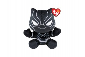 Beanie Babies SOFT plüss - Fekete párduc 15 cm