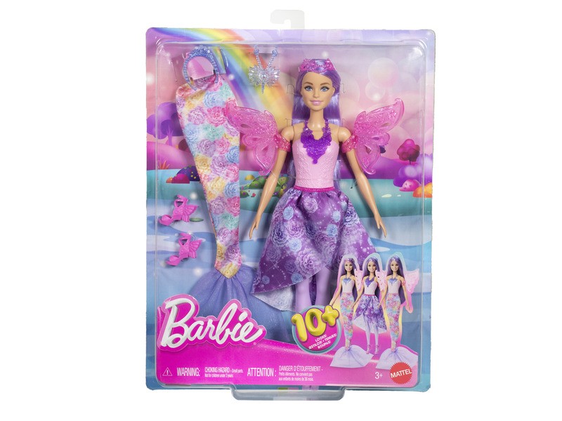 Barbie Dreamtopia átváltozó hercegnő baba
