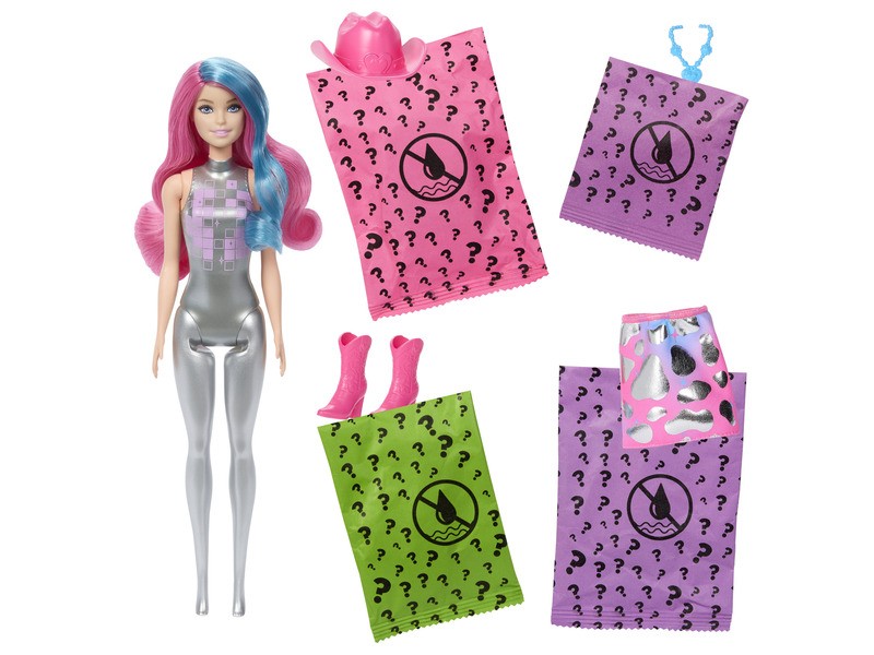Barbie Color Reveal meglepetés baba – Disco-sztár