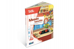 Tolki interaktív könyv borító — Mesés tanulás