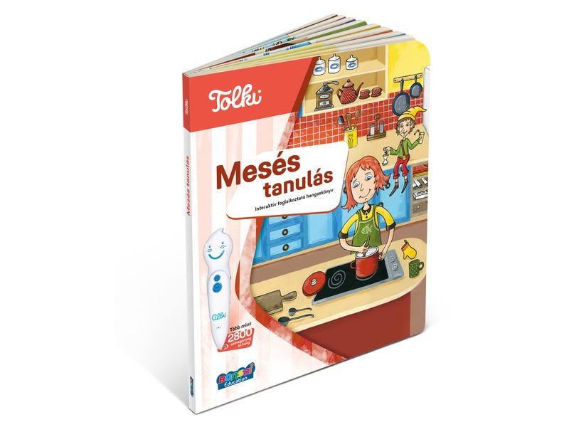 Tolki interaktív könyv borító — Mesés tanulás