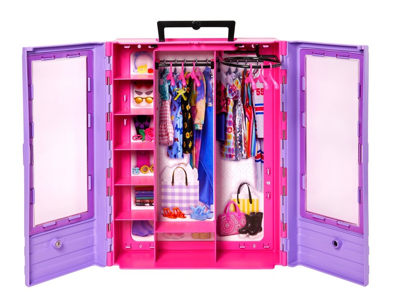 Barbie Fashionista öltözőszekrény - új modell