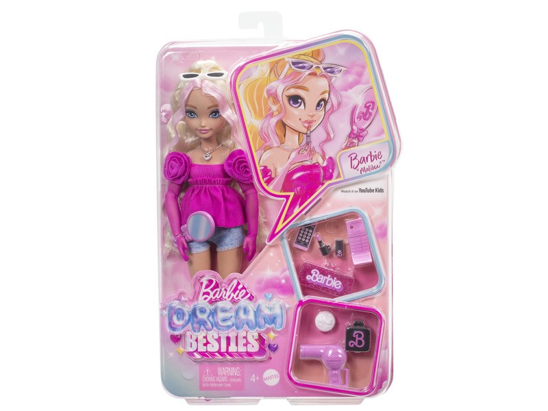 Barbie Dream Besties Malibu baba - termékfotó