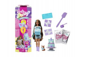 Barbie Party Reveal szett – Corgi figura és kiegészítők