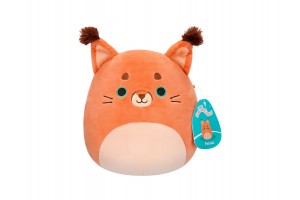 Squishmallows Ferraz – narancssárga karakál, 20 cm plüss