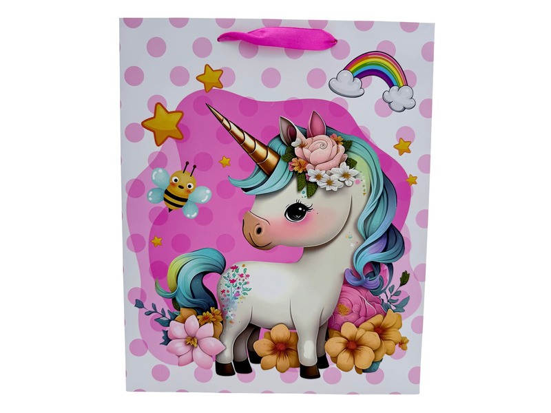 Papírtasak Unikornis 26x32x10,5