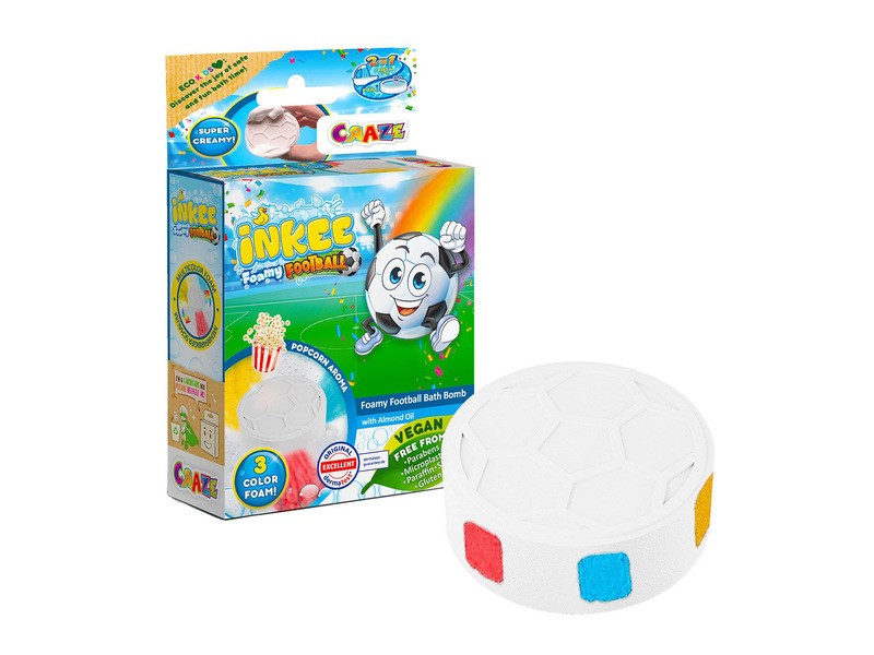 Inkee vegán focis fürdőhab – 3 színű