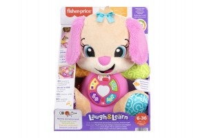 Fisher-Price tanuló kutyus - új
