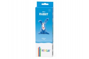 Hey Clay nyuszifigura — aranyos gyurma figura