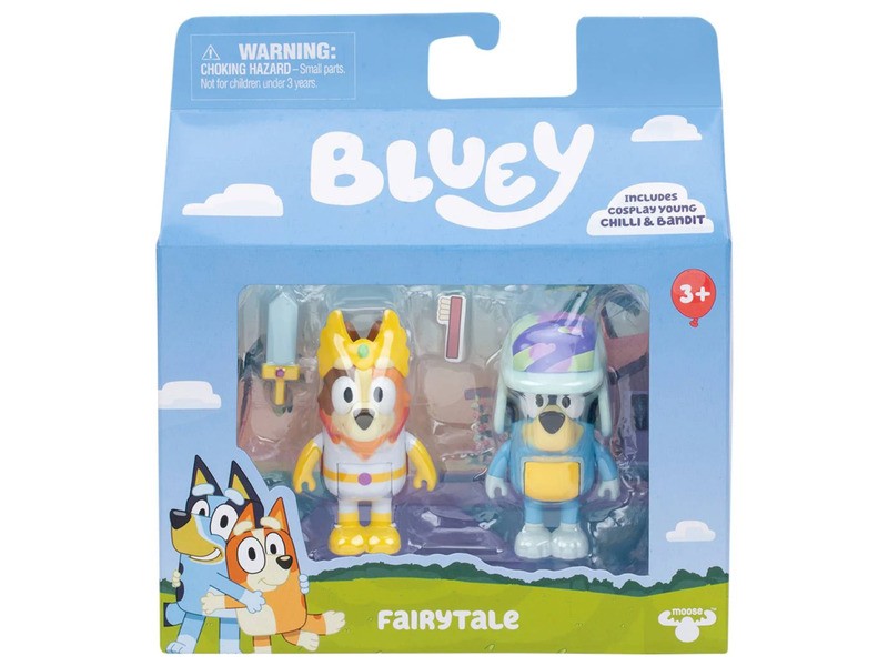 Bluey figura dupla csomag - Tündérmese karakterek