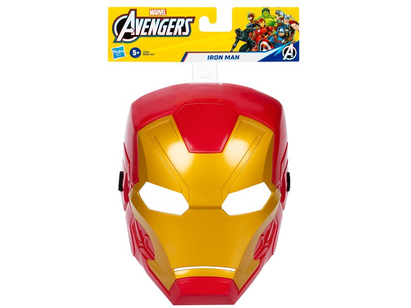 Marvel Avengers hős maszkok – Vasember, Kapitány, Thor