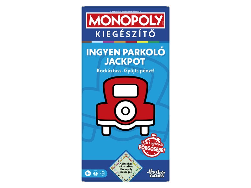 Monopoly - Ingyen parkoló Jackpot doboz