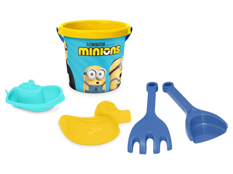 Minyonok homokozó szett 5 db - termékkép