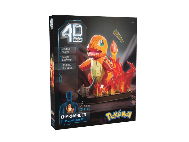Charmander Pokémon figura - részletes kidolgozás