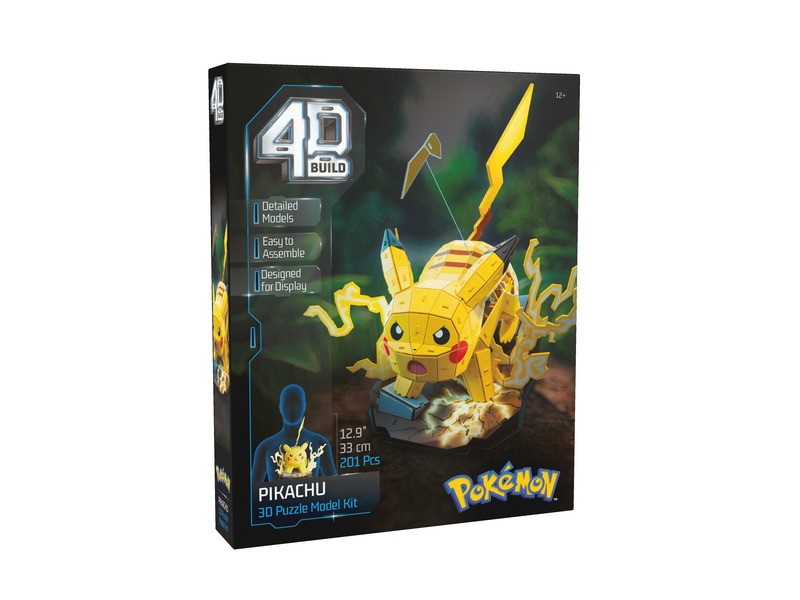 Pokemon Pikachu plüss figura (sárga)