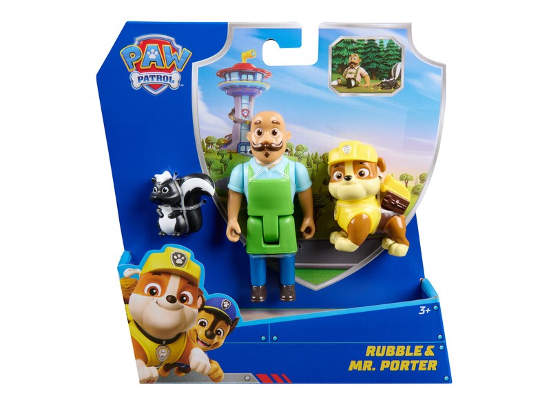 Mancs Őrjárat Rubble figura csomag