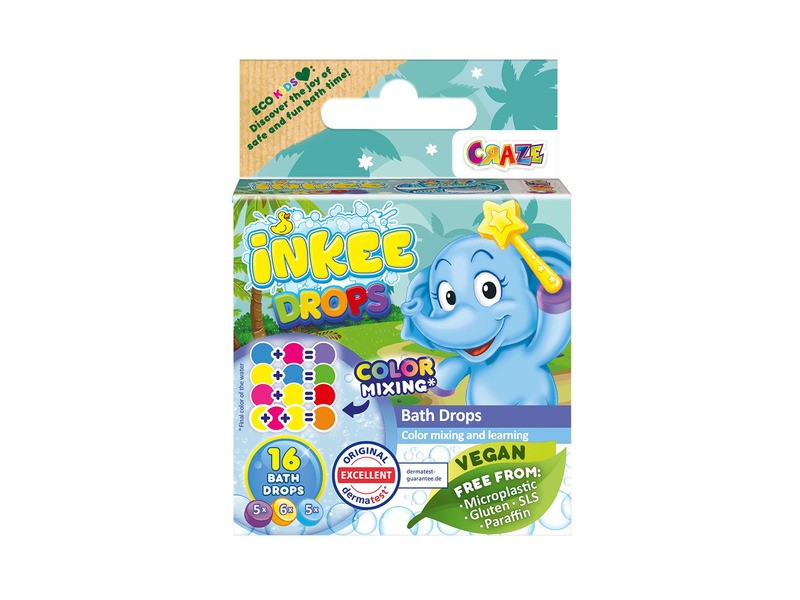 Inkee vegán fürdőtabletta (16 db)