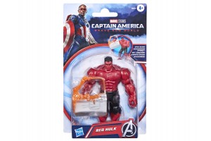 Amerika Kapitány vörös Hulk 10 cm akciófigura