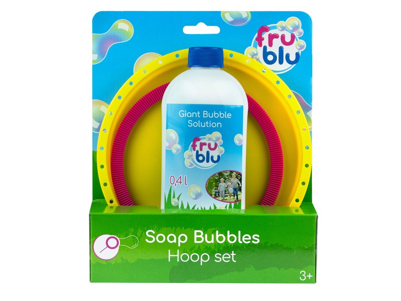 FruBlu buborék hurok szett 0,4 L folyadékkal