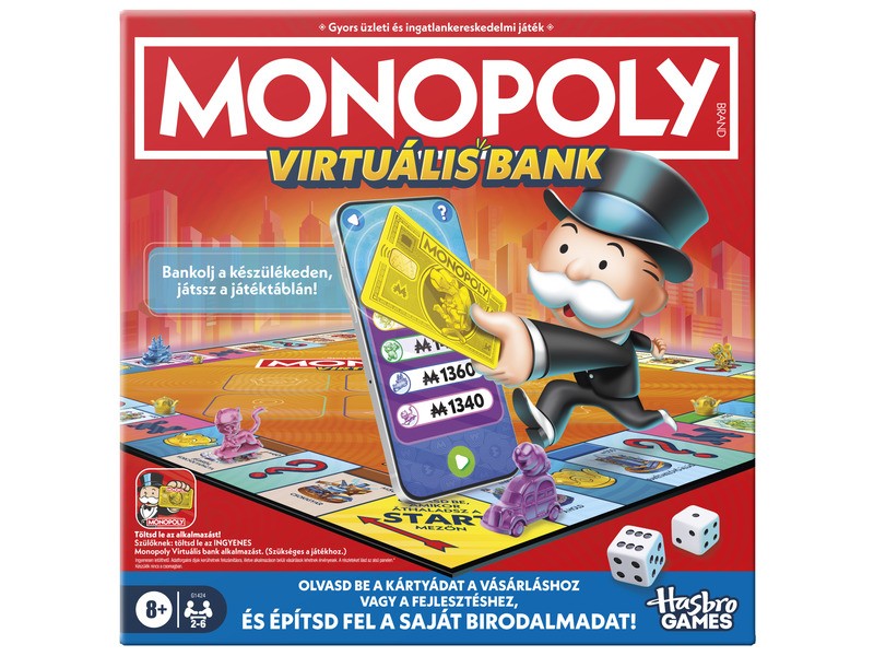 Monopoly virtuális bank alkalmazás ikonja