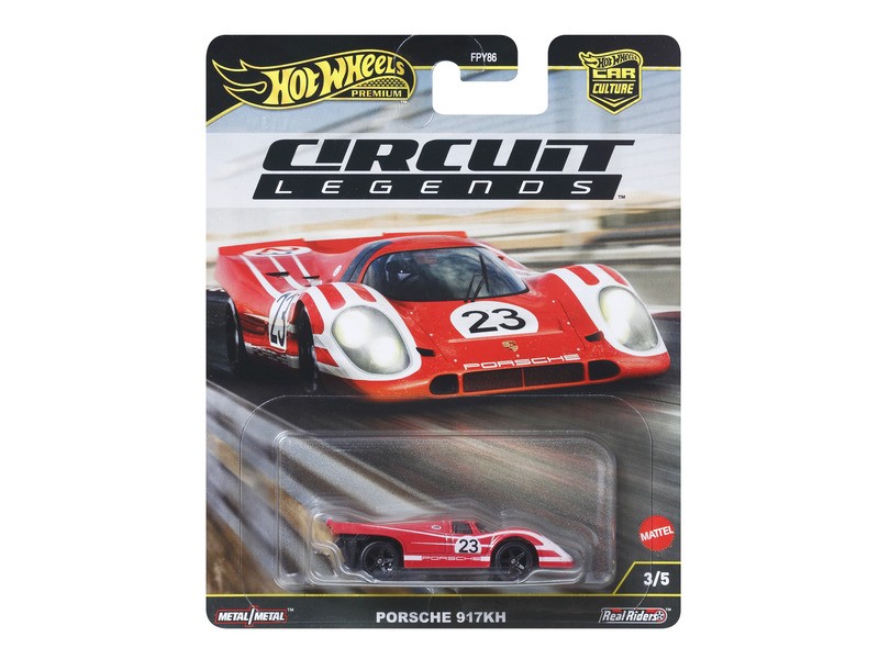 Hot Wheels Autókultúra Porsche 917 kisautó